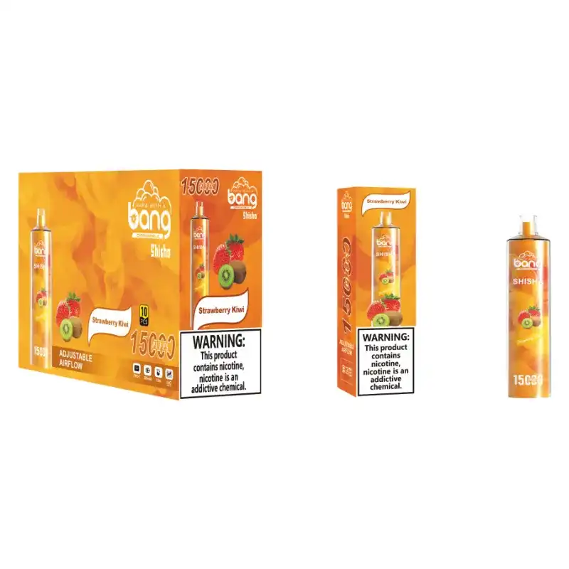 Bang SHISHA 15K(15000) Puffs 0% 2% 3% 5% Nicotine 600mAh Battery 23ml Oil Disposable Vape Pen