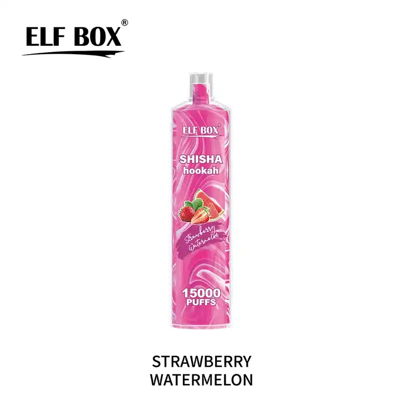 ELF BOX LS 15K(15000) Puffs Shisha Hookah Rechargeable 26ml e-juice 2% 5% Nicotine Type-C charging Disposable Vape