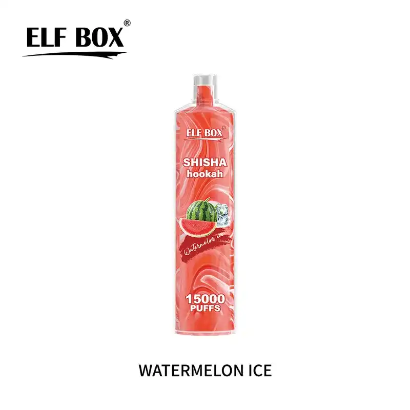 ELF BOX LS 15K(15000) Puffs Shisha Hookah Rechargeable 26ml e-juice 2% 5% Nicotine Type-C charging Disposable Vape