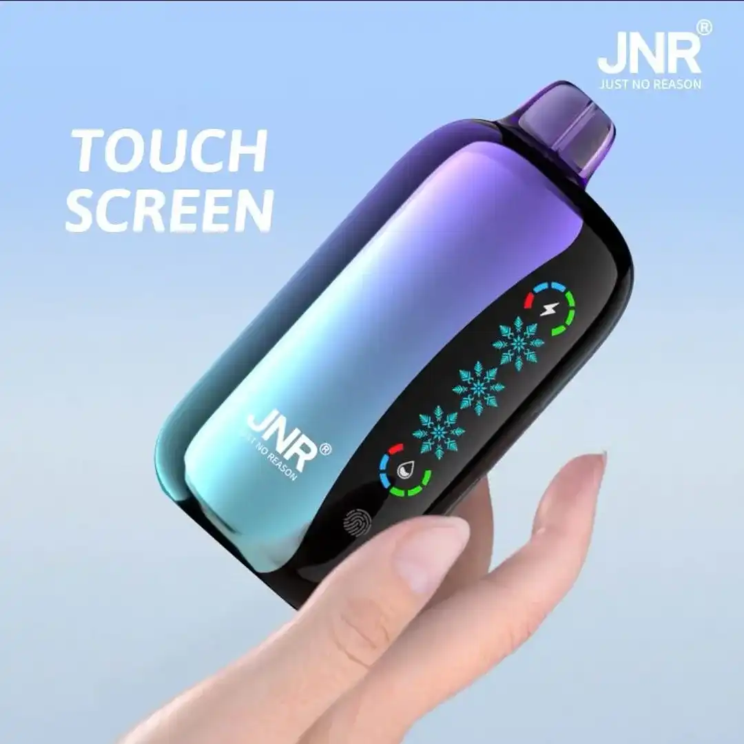 JNR Flex Ice 21K (21000) Puffs 0% 2% 5% Nicotine 26ml E-liquid 1000mAh Rechargeable Battery LED Display Disposable Vape
