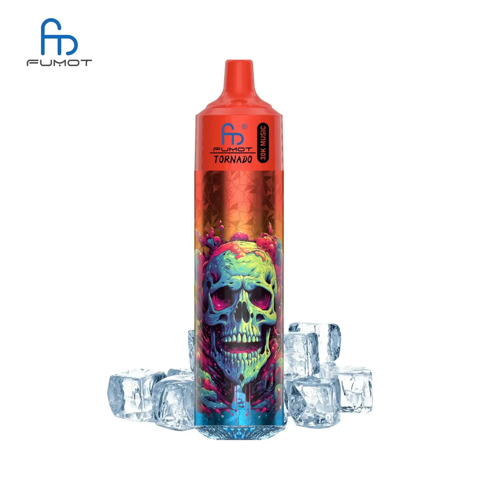 RandM Fumot Tornado 30K (300000) Puffs Music Lighting 2% 5% Nicotine Type-C Charging 30mL of E-liquid Disposable Vape — Music Lights Vape