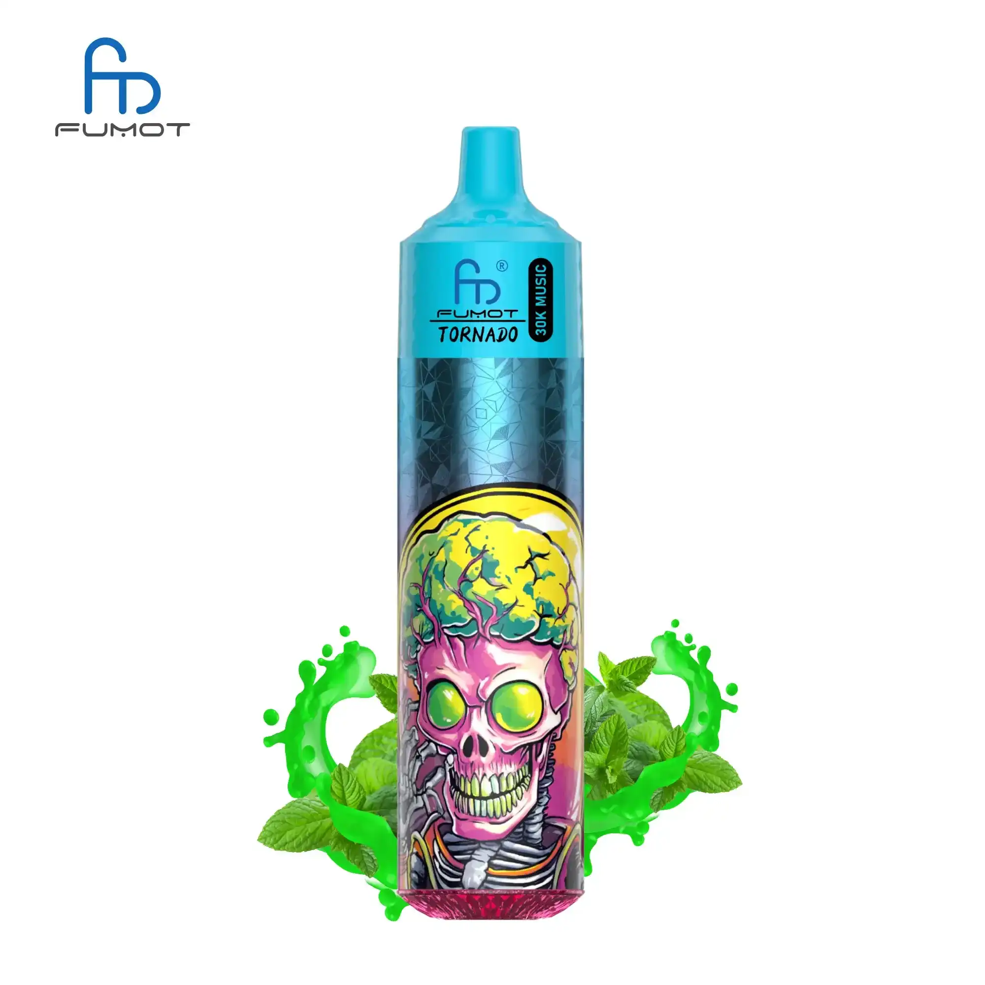 RandM Fumot Tornado 30K (300000) Puffs Music Lighting 2% 5% Nicotine Type-C Charging 30mL of E-liquid Disposable Vape — Music Lights Vape