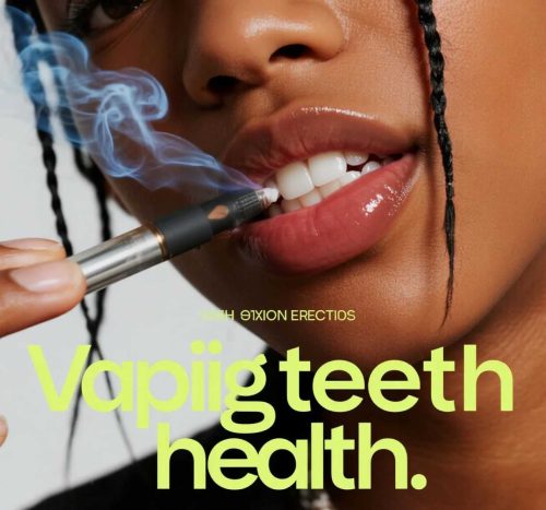 Vaping and teeth health