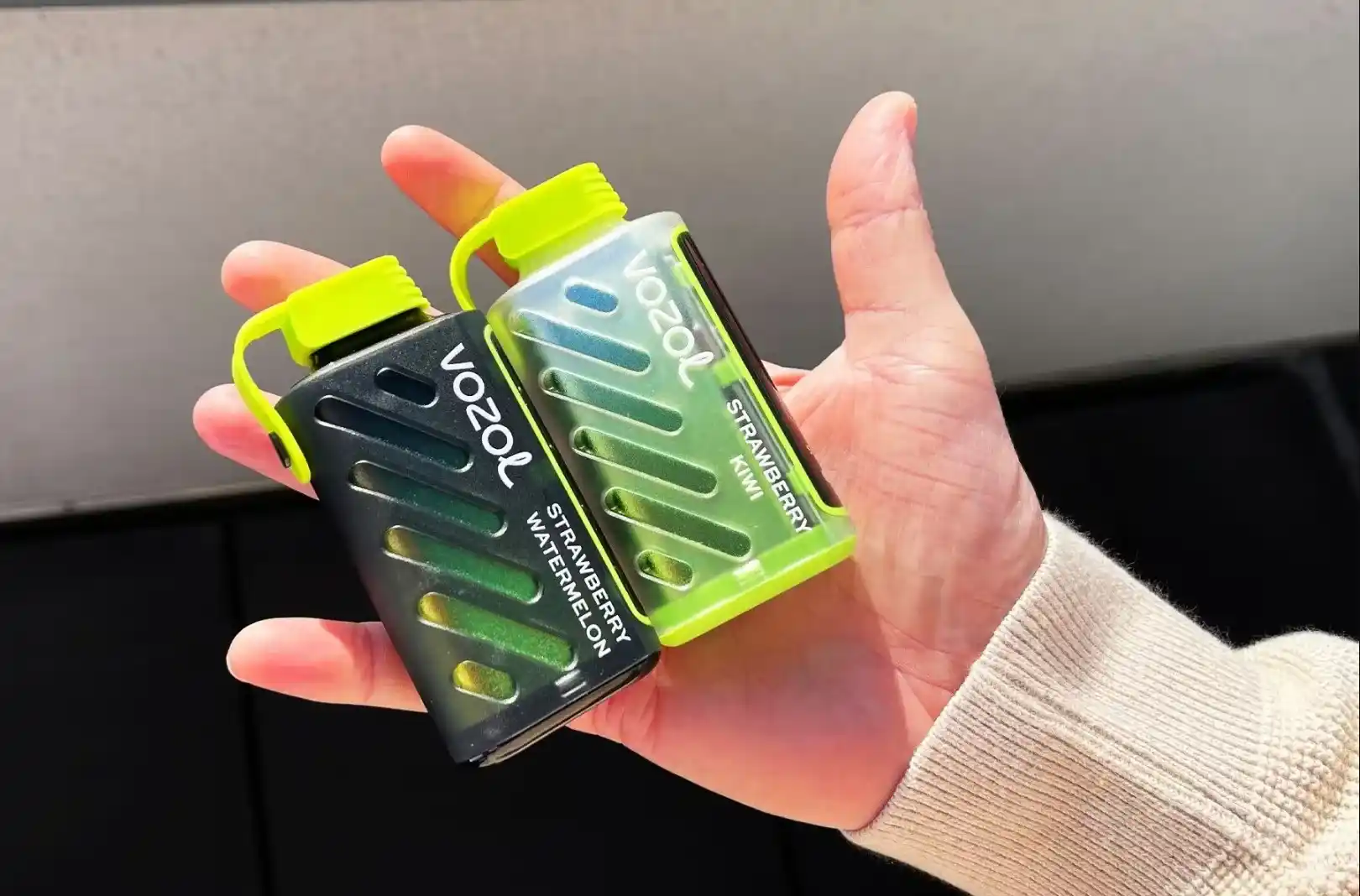 Vozol Gear Power 20K (20000) Puffs Full Screen Display 20mL E-liquid 2% 5% Nicotine USB Type-C Charging Disposable Vape