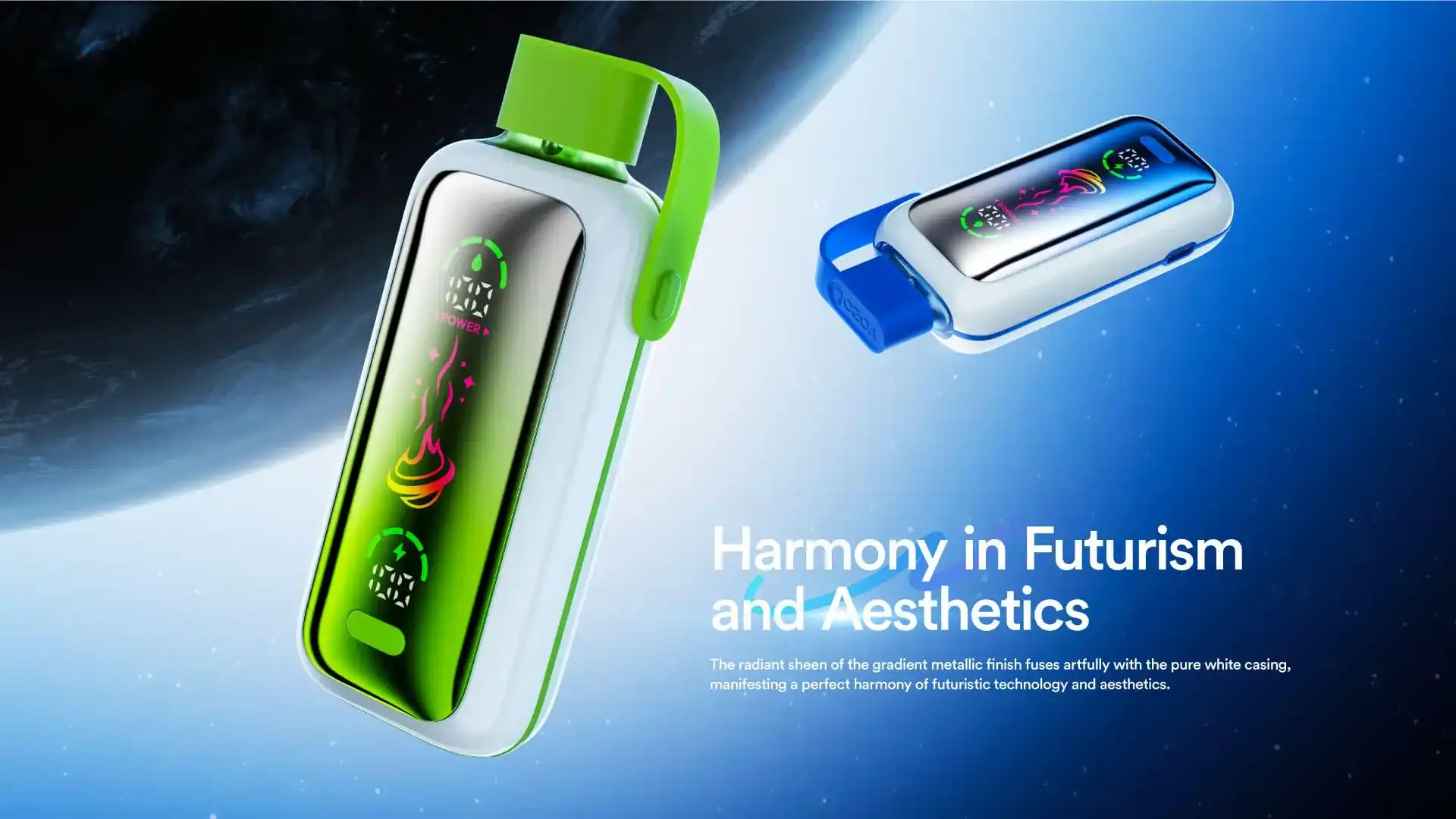 Vozol Star 20K (20000) Puffs Full Screen Display 24mL E-liquid 2% 5% Nicotine Type-C Charging Disposable Vape