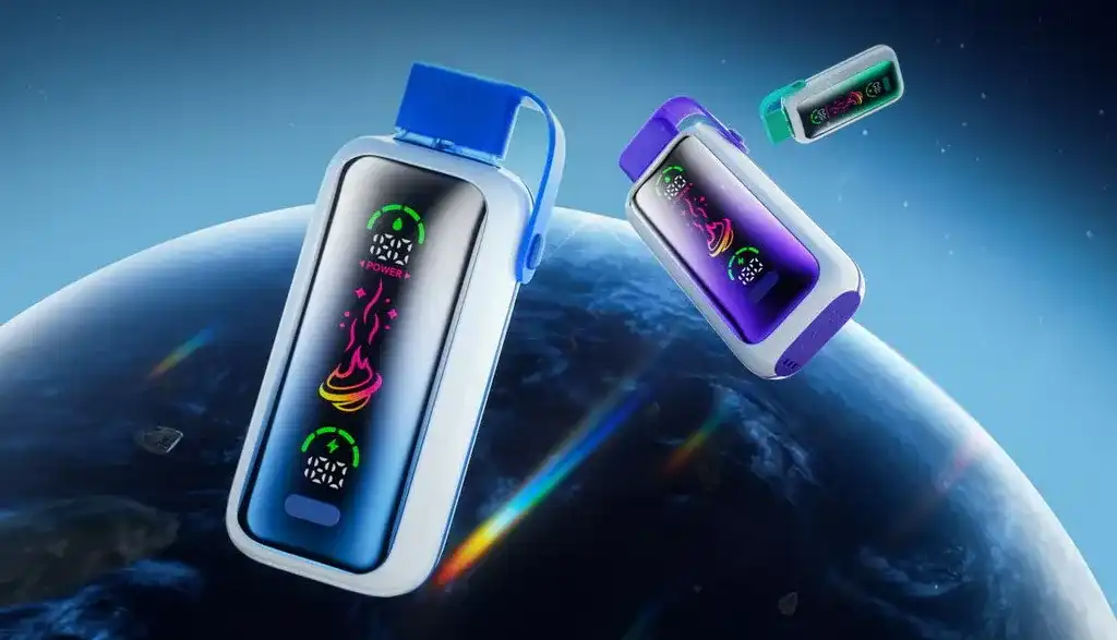 Vozol Star 20K (20000) Puffs Full Screen Display 24mL E-liquid 2% 5% Nicotine Type-C Charging Disposable Vape