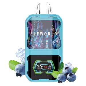 Elfworld AI 22000 Puffs 3D Curved Screen 26ml e-liquid capacity Adjustable ariflow Display Screen Disposable Vape
