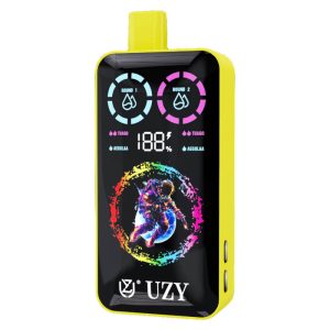 UZY TORNADO 30K(30000) Puffs (Double Flavors) Smart LCD Display 40mL e-liquid  2% or 5% Nicotine 850mAh battery Disposable Vape