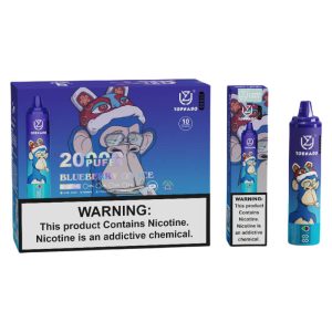 UZY TORNADO 20K(20000) Puffs 2% 5% Nicotine 28ml e-liquid LED Display Type-C rechargeable Disposable Vape Pen