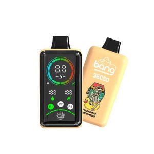 Bang 36K(36000) Puffs Advanced Fingerprint Full Screen 0% 2% 3% 5% Nicotine 36mL E-liquid Smart Full-Screen Display Disposable Vape