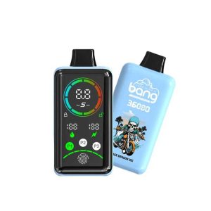 Bang 36K(36000) Puffs Advanced Fingerprint Full Screen 0% 2% 3% 5% Nicotine 36mL E-liquid Smart Full-Screen Display Disposable Vape