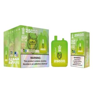 Bang King 25K(25000) Puffs Dual Pods 46ml E-liquid 0% 2% 3% 5% Nicotine Type-C Charging Disposable Vape