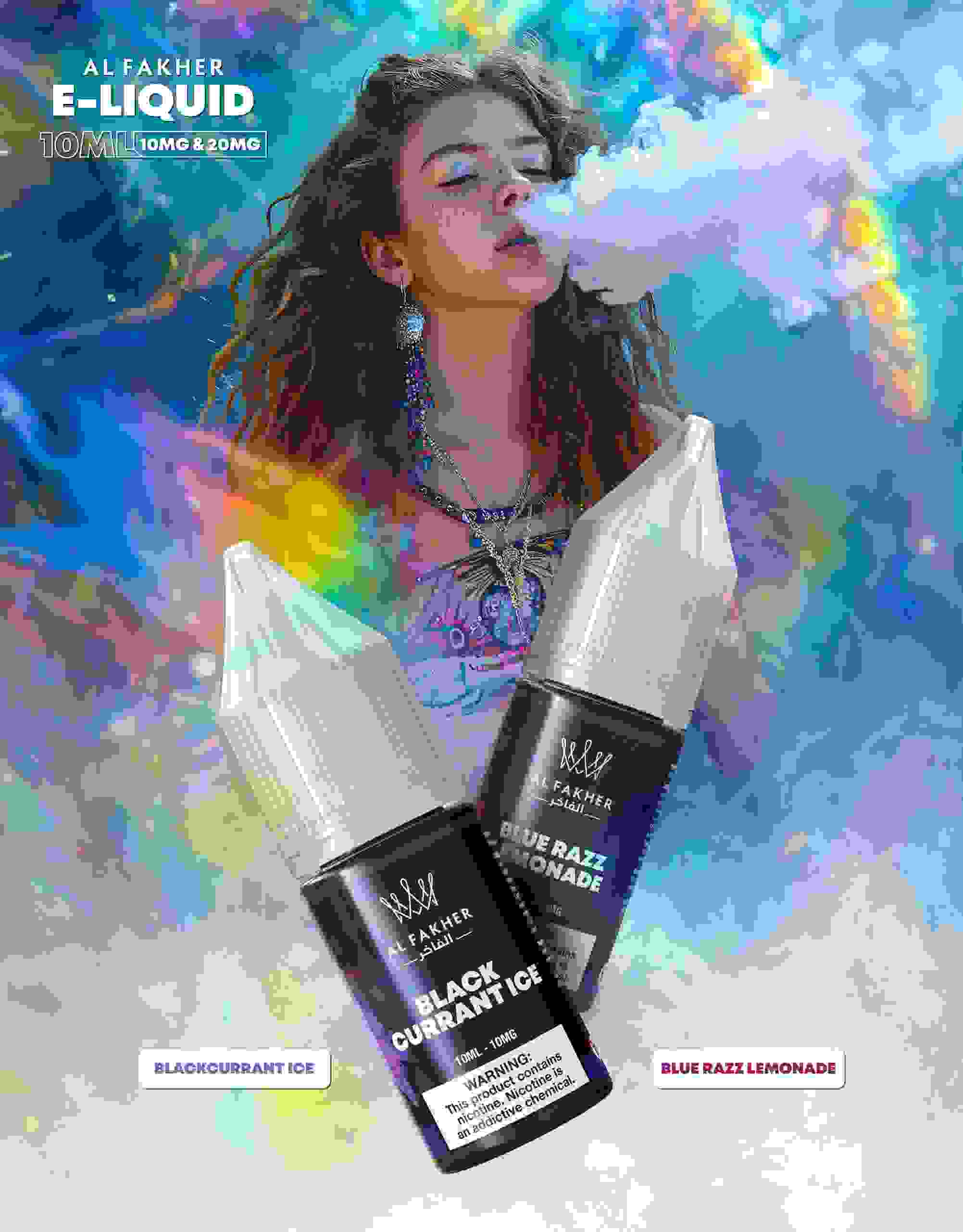 24h-vape.com Berry Ice 20MG Strengths 10ML 5000+ Nic Salt E-LIQUIDS by Al Fakher