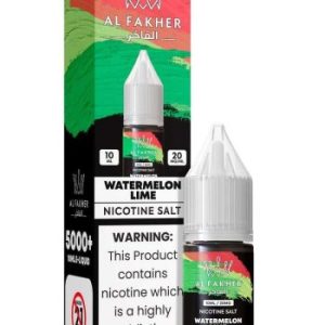 Watermelon Lime 20MG Strengths 10ML 5000+ Nic Salt E-LIQUIDS by Al Fakher
