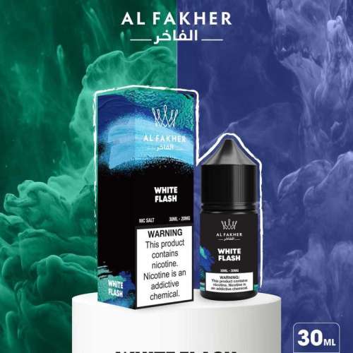White Flash E-liquids 20MG Strengths 30ML Bottles by Al Fakher