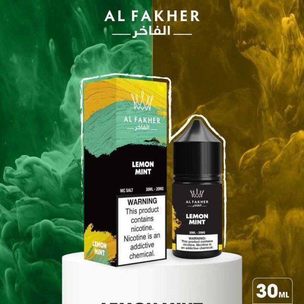 Lemon Mint E-Liquids 20MG Strengths 30ML Bottles by Al Fakher 24h-vape.com