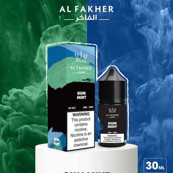Gum Mint E-Liquids 20MG Strengths 30ML Bottles by Al Fakher 24h-vape.com