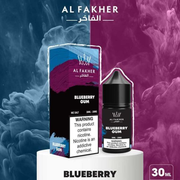 Blueberry Gum E-Liquids 20MG Strengths 30ML Bottles by Al Fakher 24h-vape.com