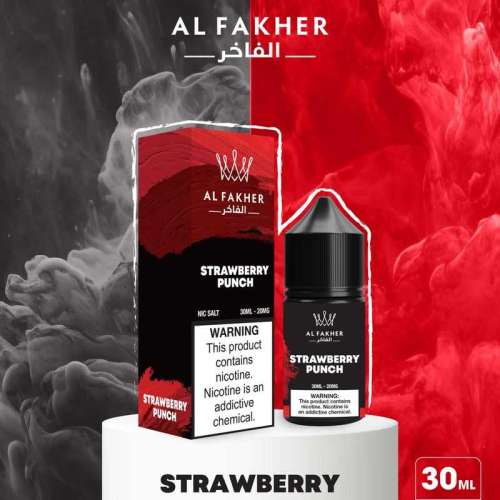 Strawberry Punch E-liquids 20MG Strengths 30ML Bottles by Al Fakher