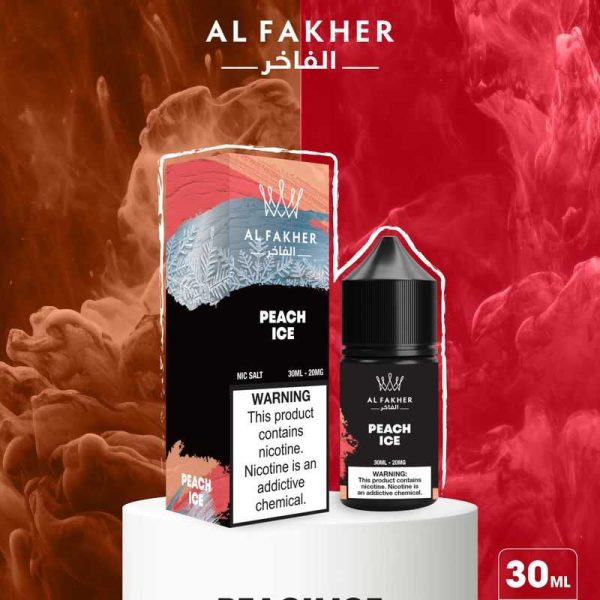 Peach Ice E-liquids 20MG Strengths 30ML Bottles by Al Fakher 1 Peach Ice E-liquids 20MG Strengths 30ML Bottles by Al Fakher 24hvape