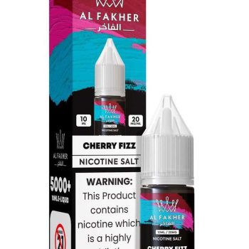 24h-vape.com Cherry Fizz 20MG Strengths 10ML 5000+ Nic Salt E-LIQUIDS by Al Fakher