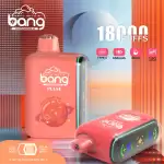 Bang Pulse 18K 18000 Puffs Adjustable Airflow 26ml E-liquid 0% 2% 3% 5% Nicotine Type-C Charging Disposable Vape