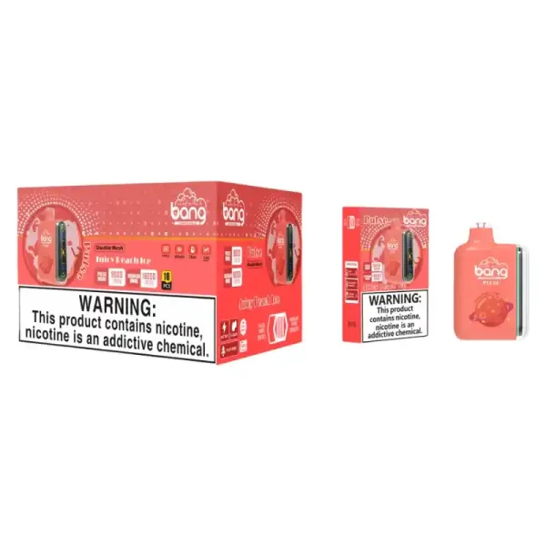 Bang Pulse 18K 18000 Puffs Adjustable Airflow 26ml E-liquid 0% 2% 3% 5% Nicotine Type-C Charging Disposable Vape