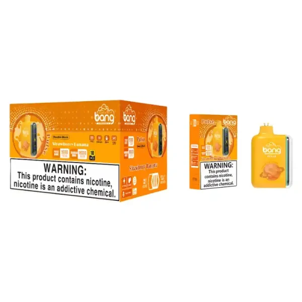Bang Pulse 18K 18000 Puffs Adjustable Airflow 26ml E-liquid 0% 2% 3% 5% Nicotine Type-C Charging Disposable Vape