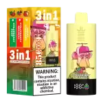 Bang King 85K (85000) Puffs 3 In 1 Triple Flavor Newest Original 600MAh Rechargeable LCD Display 2% 3% 5% Nicotine Disposable Vape