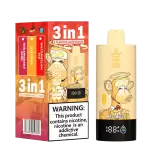 Bang King 85K (85000) Puffs 3 In 1 Triple Flavor Newest Original 600MAh Rechargeable LCD Display 2% 3% 5% Nicotine Disposable Vape