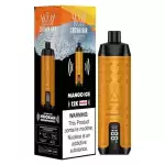 Al Fakher Crown Bar 12K (12000) Puffs 22ML E-liquid Direct-To-Lung (DTL) Leather Wrap 600mAh Type-C Battery Disposable Vape