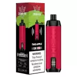 Al Fakher Crown Bar 12K (12000) Puffs 22ML E-liquid Direct-To-Lung (DTL) Leather Wrap 600mAh Type-C Battery Disposable Vape