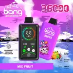 Bang 36K(36000) Puffs Advanced Fingerprint Full Screen 0% 2% 3% 5% Nicotine 36mL E-liquid Smart Full-Screen Display Disposable Vape