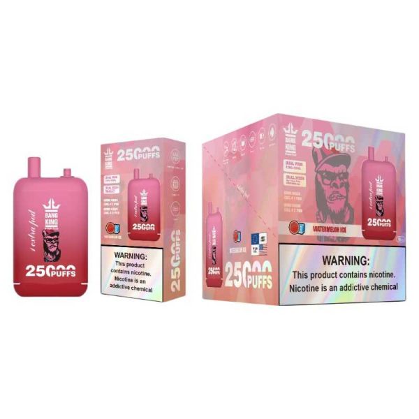 Bang King 25000 puff Disposable Vape 25k Dual Pods