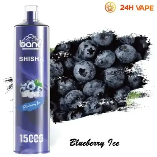 Bang SHISHA 15K (15000) Puffs 0% 2% 3% 5% Nicotine 600mAh Battery 23ml Oil Disposable Vape Pen 24h-vape.com