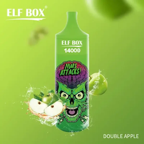 ELF BOX RGB 14k(14000) Puffs 0% 2% 3% 5% Nicotine 25ml e-liquid RGB-Light Lanyard Disposable Vape Pen