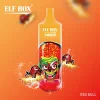 ELF BOX RGB 14k(14000) Puffs 0% 2% 3% 5% Nicotine 25ml e-liquid RGB-Light Lanyard Disposable Vape Pen