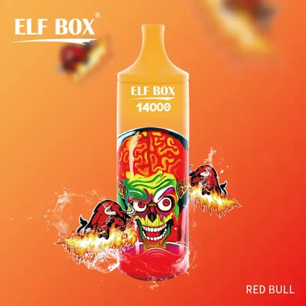 ELF BOX RGB 14k(14000) Puffs 0% 2% 3% 5% Nicotine 25ml e-liquid RGB-Light Lanyard Disposable Vape Pen