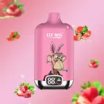 ELF Box Digital 12K(12000) puffs LED Display 25ml E-liquid 0% 2% 3% 5% Nicotine Type-C Rechargeable Disposable Vape