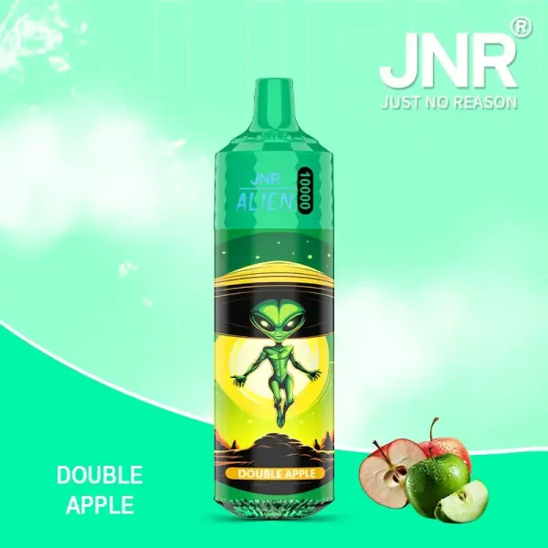 JNR Alien 10K (10000) Puffs 2% 5% Nicotine 20ML E-liquid 850mAh Rechargeable Battery LED (RGB) Lights Disposable Vape