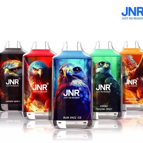 JNR Falcon Crystal 16K (16000) Puffs LED Display 2% 5% Nicotine 22ml E-liquid 850mAh Rechargeable Battery Disposable Vape