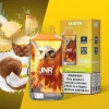 JNR Falcon Crystal 16K (16000) Puffs LED Display 2% 5% Nicotine 22ml E-liquid 850mAh Rechargeable Battery Disposable Vape