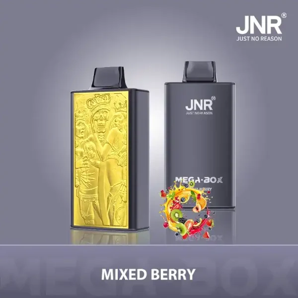 JNR Mega Box 25K (25000) Puffs 3D Texture 2% 5% Nicotine 30ML E-liquid 850mAh Powerbank Battery Disposable Vape
