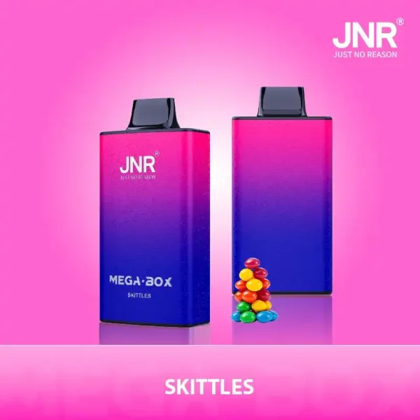 JNR Mega Box 25K (25000) Puffs 3D Texture 2% 5% Nicotine 30ML E-liquid 850mAh Powerbank Battery Disposable Vape