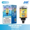JNR Mega Shisha Hookah 100K (100000) Puffs 2% 5% Nicotine 2200mAh Rechargeable Battery Direct-to-Lung (DTL) Vaping 60mL E-liquid Ultimate Vape