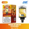 JNR Mega Shisha Hookah 100K (100000) Puffs 2% 5% Nicotine 2200mAh Rechargeable Battery Direct-to-Lung (DTL) Vaping 60mL E-liquid Ultimate Vape