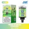 JNR Mega Shisha Hookah 100K (100000) Puffs 2% 5% Nicotine 2200mAh Rechargeable Battery Direct-to-Lung (DTL) Vaping 60mL E-liquid Ultimate Vape