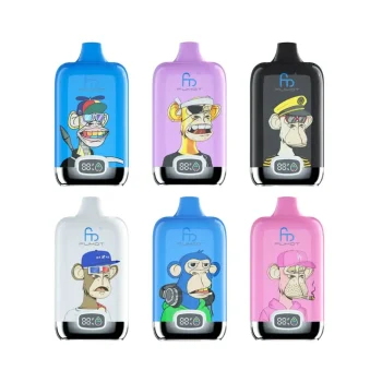 RandM Fumot Digital Box 12K (12000) Puffs 2% 5% Nicotine 20 ML E-liquid 850mAh Battery Disposable Vape