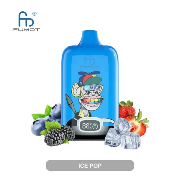 RandM Fumot Digital Box 12K (12000) Puffs 2% 5% Nicotine 20 ML E-liquid 850mAh Battery Disposable Vape
