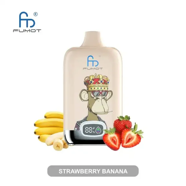 RandM Fumot Digital Box 12K (12000) Puffs 2% 5% Nicotine 20 ML E-liquid 850mAh Battery Disposable Vape
